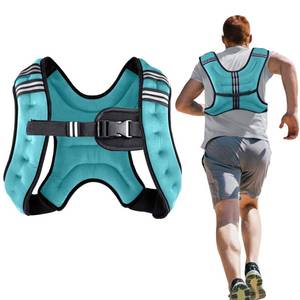 lot 5255 image: Henkelion Weighted Vest Weight Vest for Men Women Kids Weights Included, Body Weight Vests Adjustable for Running, Training Workout, Jogging, Walking