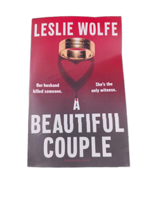 lot 6020 image: A Beautiful Couple by Leslie Wolfe Hardcover Book
