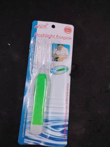 lot 6109 image: LED Light Ear Wax Removal Tool, Multi-Color Pack with Illuminated Tips, Professional Cleaning Pick Set for Safe Home Use (Green)