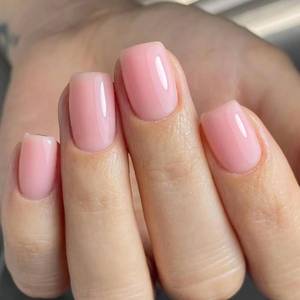 lot 10452 image: 24 Pcs Ombre Press on Nails Short Square - MINGCHUN Spring Fake Nails Press ons Nail Art Tip Sequins Glitter French Design Full Cover Acrylic Nail Kit False Nails Glue on Nails Stick on Nails Women