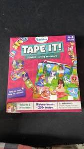lot 10460 image: Schmetics Tape It Up Puzzle Building Adventure Game Ages 4-8