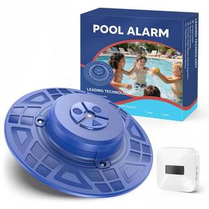 lot 11315 image: Pool Alarm for Inground and Above Ground Pools, 110dB Floating Pool Safety Alarm for Kids and Pets, 220 ft Wireless Receiver with Adjustable Sensitivity, No App or WiFi Required, Easy Setup
