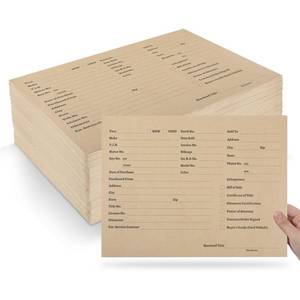 lot 11324 image: gisgfim 150Pcs Printed Vehicle Deal Envelopes Vehicle Dealer Jackets Brown Envelope 9x12In Yellow Deal Jacket Car Record Envelopes File Jacket for Car Subscribe Order Dealership Operations Accessory