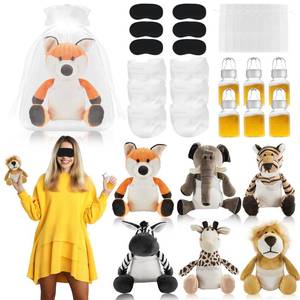 lot 11337 image: Bonerwhite 30 Pack Bottle Chug Baby Shower Games Blindfold Diaper Changing Set Woodland Animals Baby Dolls Baby Bottles for Baby Shower Game Gender Reveal Raffle Party Supplies Prizes Gifts for Adults
