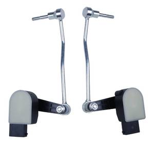lot 11345 image: YLQASOON Pair Front Left and Right Height Level SensorAir Suspension Sensor Compatible with Audi A8 Quattro S8 4.2L 5.2L 6.0L 2004-2010#4E0941285G 4E0941286G