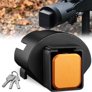 lot 11353 image: Trailer Hitch Lock for 2-516in and 2in Coupler (Upgrade 2025), Heavy Duty Anti-Theft Trailer Lock, Ultra-Thick Solid Steel, Pry-Resistant Brass Locking Core, Trailer Coupler Lock for RV, Trailer, Boat