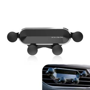 lot 12067 image: Teybouk Car Phone Holder, Air Vent Cell Phone Holder, 360 Degrees Adjustable Noise-free Navigation Mount, Universal for Most Cars (Black)