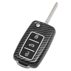 lot 12081 image: TANGSEN Smart Key Fob Case Compatible with Volkswagen VW Beetle CC EOS Jetta Golf GTI Jetta Passat Phaeton R32 Rabbit TIGUAN Touareg Night-Luminous Blue