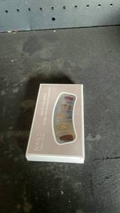 lot 12085 image: NAIVELY-Press On Nails, Brown Catfts Eye Square Tips, Short Length, Reusable Full Cover Stick on Nails,30 Pieces with Jelly Glue