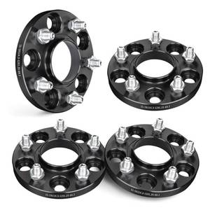 lot 19360 image: EVIL ENERGY 5x4.5 Wheel Spacers 15mm Compatible with Infiniti Nissan, 5x114.3 mm Hubcentric with Lip 5 Lugs 66.1 mm Hub Bore M12x1.25 Studs Wheel Spacers Black