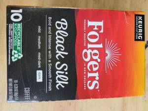 lot 20350 image: Keurig Brewed Smooth Finish Bold Dark Roast Coffee Pods 10 Pack