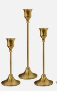 lot 6043 image: 6 Pcs Candlestick Holders K55ZW8VBF