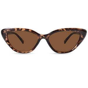 lot 2284 image: OPTOFENDY Cat Eye Sunglasses for Women, Vintage Retro Narrow Cateye Frame Trendy Sun Glasses, OP6913