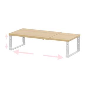 lot 4357 image: Asiingkel Adjustable Metal Shelving Unit, Stackable & Expendable Storage Rack for HomeOfficeKitchen, Space-Saving��Sturdy&Durable��Easy Assembly��1PACKMediumWhiteBurlywood