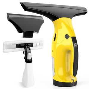 lot 5294 image: Rechargeable Window Vac, Electric Window Vacuum Squeegee, with 11 in. and 6.7 in. Squeegee Blades, Cordless Window Vacuum Cleaner Set for Cleaning Windows, Shower Doors, Mirrors, Tiles