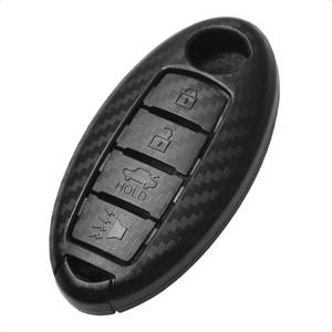 lot 6185 image: TANGSEN Smart Key Fob Case for INFINITI EX FX X G JX M Q QX SERIES for NISSAN ALTIMA COUPE ARMADA GT-R MAXIMA MURANO CROSS CABRIOLET PATHFINDER ROGUE SENTRA VERSA 4 Button Keyless Entry Remote Cover