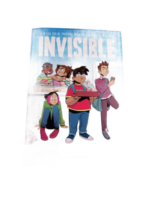 lot 6220 image: Invisible by Christina Diaz Gonzalez and Gabriela Epstein Scholastic Graphix