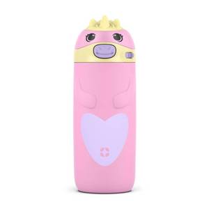 lot 6288 image: Ello Ellies 12oz Vacuum Insulated Stainless Steel Kids Water Bottle with Straw and Built-in Carrying Handle and Leak-Proof Locking Lid for School Backpack, Lunchbox and Outdoor Sports, Unicorn