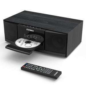 lot 7112 image: Bluetooth CD Player for Home Stereo System with FM Radio, Remote Control