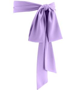 lot 8256 image: Glitopper Women Chiffon Sash Belt Dress Sash Waist Bridal Wedding Belt 50s Accessories 3 Wide(Lilac Purple,Classic Style)