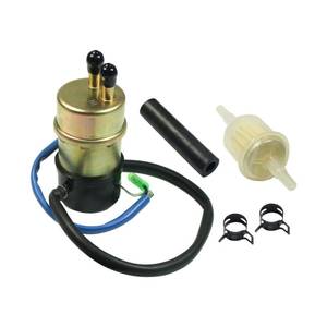 lot 8286 image: Electric Fuel Pump 12v (8mm InOutlet) Compatible with Kawasaki Mule 3000 3010 3020 2520 2500 2510 1000 Repalce 49040-1055 KAF620 KF620