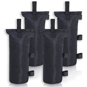 lot 8303 image: MASTERCANOPY Canopy Weight Sandbags, Without Sand(112 Pounds, Black)