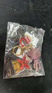 lot 10332 image: Keychains and Charms Lot in Clear Polybag with Barcode Label
