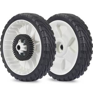 lot 10350 image: 138-3216 115-4695 Rear Lawn Mower Wheels for Older Toro 20332 20333 20334