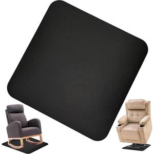 lot 11395 image: Recliner Pads for Hardwood Floors, Under Recliner Floor Protectors Furniture Pads to Keep Furniture from Sliding, Swivel Chairs Recliner mats for Hardwood Floors Non Slip Recliner Grippers