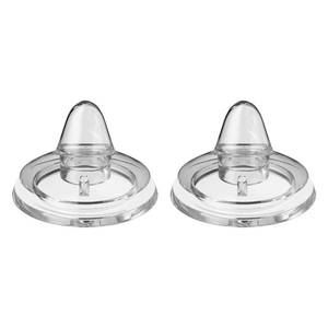 lot 12234 image: Sippy Spout Nipples for Dr. Browns Wide-Neck Bottles & Sippy Spout Bottles,Leak-Proof Replacement Silicone Bottle Spouts Nipple BPA-Free, 6m, 2 Count