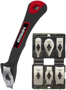 lot 12259 image: ALLWAY CS6 Soft-Grip Contour Scraper Set with 6 Blades and Blade File (Used)
