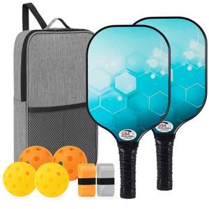 Flexi-Casa Pickleball Paddle Set, USAPA Approved, 2 Paddles & Bag