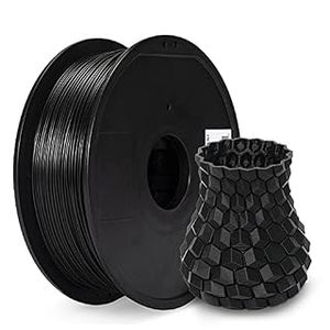 lot 14135 image: Inland PLA Plus (PLA) 3D Printer Filament 1.75mm - PLA Pro Dimensional Accuracy - 0.03 mm - 1 kg Spool (2.2 lbs) �� Fits Most FDMFFF Printers �� Odor Free, Clog Free 3D Printing Filaments - Black (B081S6BMCD)
