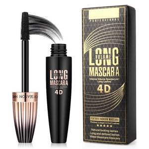lot 14152 image: 4D Silk Fiber Lash Mascara- Waterproof Mascara Black Volume and Length, Easily to Create Amazing Lashes for Thicker, Long Lasting and Curly Eyelashes
