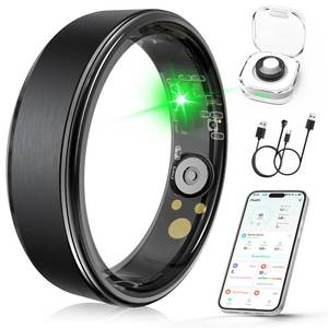 lot 14155 image: Domhong Smart Ring for Women & Men, Health Fitness Tracker Ring