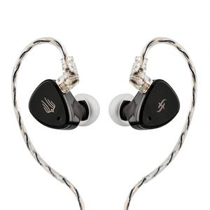 lot 14215 image: HIFIXAUDIO SIMGOT EM6L in Ear Monitor, 1DD  4BA Hybrid Driver IEM Earphones, GamingHiFi Wired Earbuds with 3D-Printed Resin Housing, with Detachable Silver-Plated Cable for Musician Audiophile