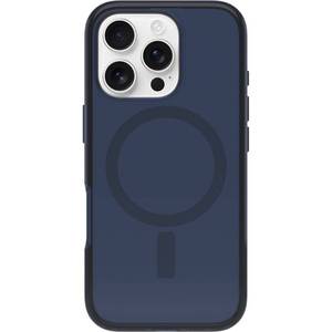 lot 20428 image: OtterBox iPhone 16 Pro Symmetry Series Clear for MagSafe Case - Baby Blue Jeans