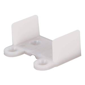 lot 20455 image: Slide-Co 16104 Pocket Door Guide, Jamb Mounted, Nylon (Single Pack)