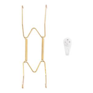 lot 20471 image: Bilillo Plate Hangers for The Wall, Suitable for 8-10 inch Decorative Plate, Stainless Steel Invisible Heavy Duty Wire Plate Holder with Wall Hooks, Plate Hangers for Displaying Plates