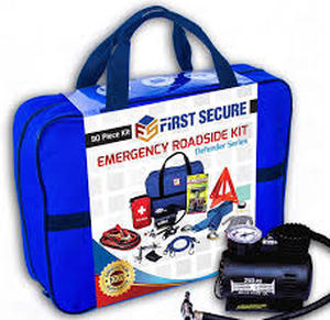 lot 2219 image: Tuanse 16 x 16 Inches Car Electrical Emergency Kit Royal Blue X004VCY U7D