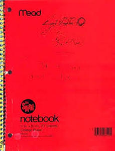 lot 10337 image: Kurt Cobain Journal Mead Notebook Spiral Diary Nirvana Notes Blogs Writings