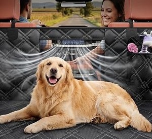 lot 9440 image: Surfcabin Back Seat Extender for Dogs