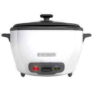 lot 1939 image: BLACKDECKER 6-Cup Rice Cooker with Steaming Basket