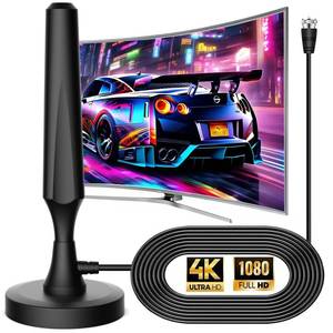 lot 2001 image: TV Antenna for Smart TV Indoor TV Antenna for Easy Installation Long Range