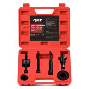 lot 2321 image: Orion Motor Tech Power Steering Pump Pulley Puller Installer Tool Set, Pump Pulley Remover Installer Tools Compatible with Ford, GM, and Chrysler