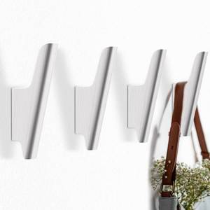 lot 2356 image: FCOWK Wood Wall Hooks 4 Pack Coat Hooks Wall Mount White Wooden Hooks for Hanging Hat, Bag, Backpack, Rustic Coat Hooks for Wall, Wood Towel Hooks for Bathrooms and Entryway Hooks (White)
