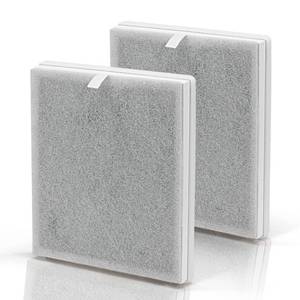 lot 2446 image: PEAIRPLG Replacement Filter Compatible with Pure Enrichment Air Puri-fier Filter, PureZone 3-in-1 True HEPA Air Puri-fier (for Medium-Large Room) Part# PEAIRFIL, Efficient 3-Stage Filtration, 2 Packs