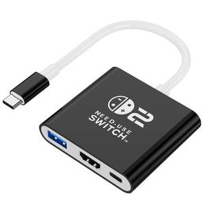 lot 4382 image: Switch 2 Dock for Nintendo Switch Docking Station,Portable Nintendo TV Adapter Compatible Steam DeckSwitch2OLEDSupport Switch TV Dock Mode with HDMI2.0, Replacement Travel Docking for Nintendo21