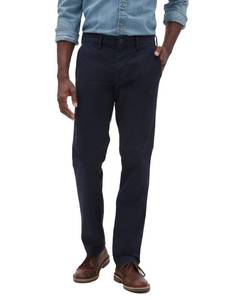 lot 4390 image: GAP Mens Essential Slim Fit Khakis, New Classic Navy 2, 34W x 32L US
