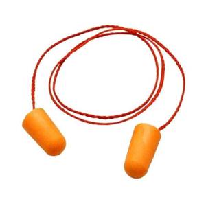 lot 4408 image: 3M MMM1110 Corded Foam Earplugs, Hearing Conservation 1110 500Case